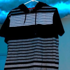 Size - Medium (black & grey)(with hood)(Great condition)